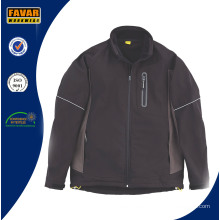 Casuais windproof impermeável casaco softshell para homens